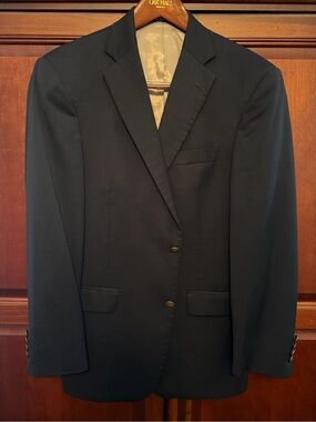Hart Schaffner Marx Navy Blue Blazer